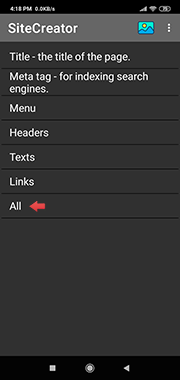 Site Creator
