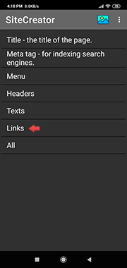 Set links